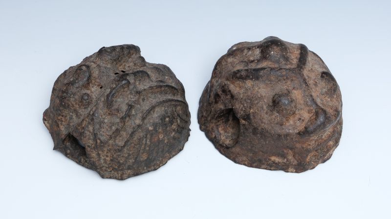 Three cast iron heads/faces - 图7