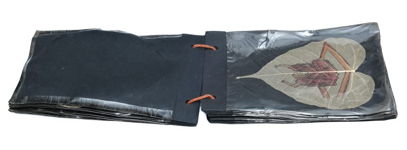 An album of eighteen bodhi leaf paintings - 图7