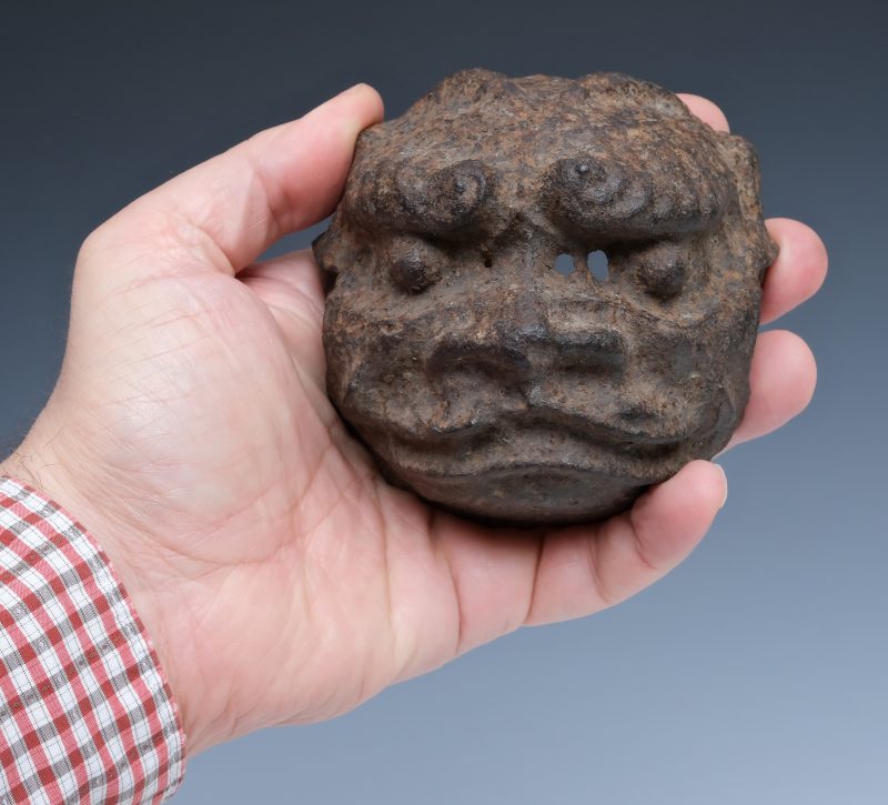 Three cast iron heads/faces - 图9