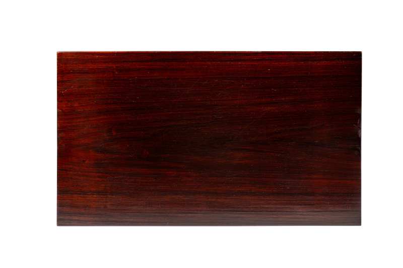 A hongmu square-sectioned scroll-shaped stand, Xiaoji - 图2