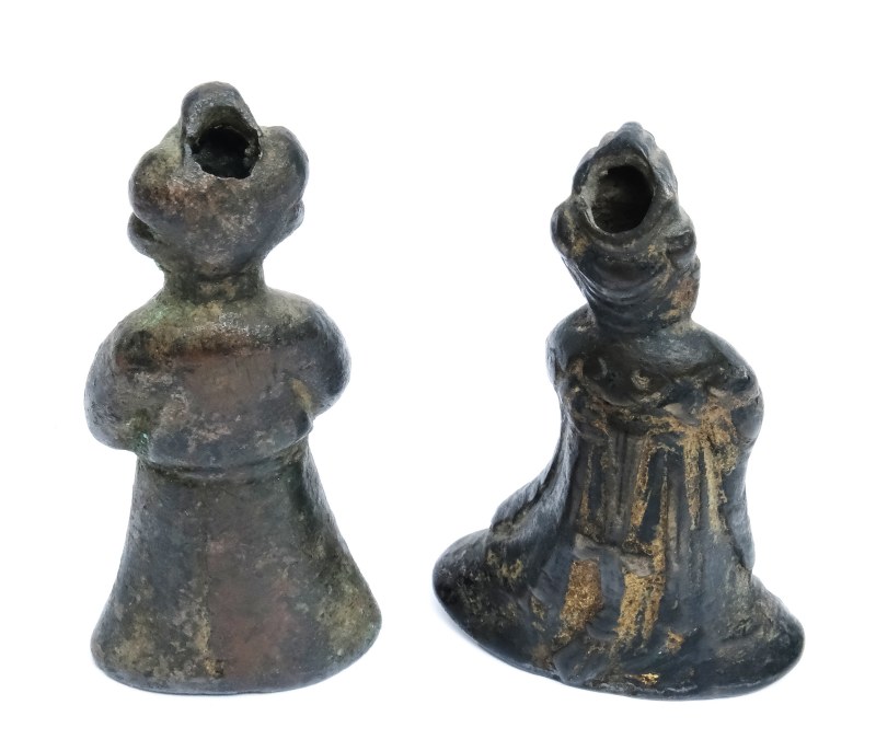 A group of four small bronze figures - 图4