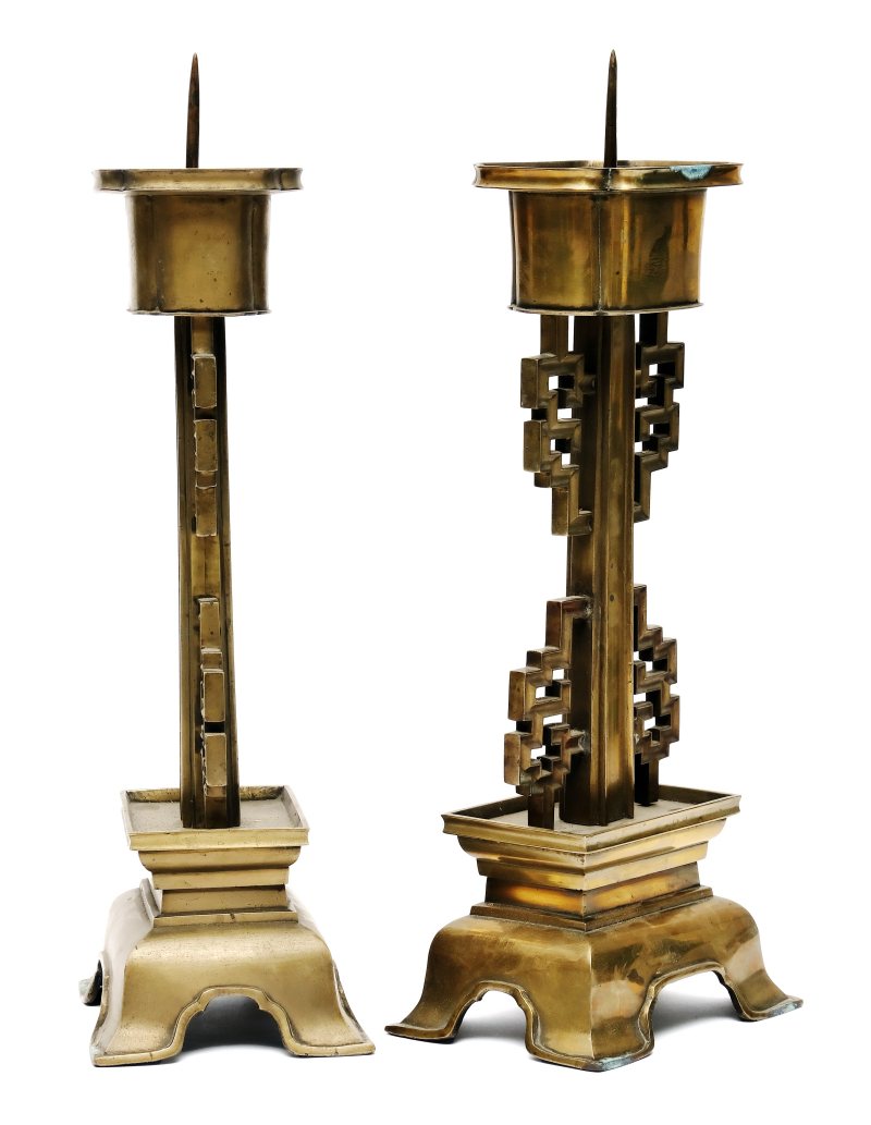 A pair of altar candlesticks - 图2