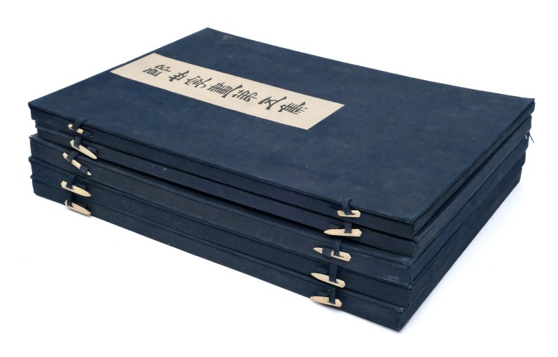 A five-volume Palace Museum Lang Shining collotype album