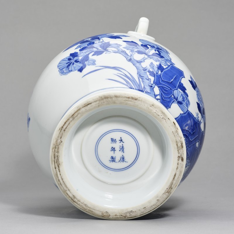 20世纪60-70年代 青花花鸟纹尊 - 图6