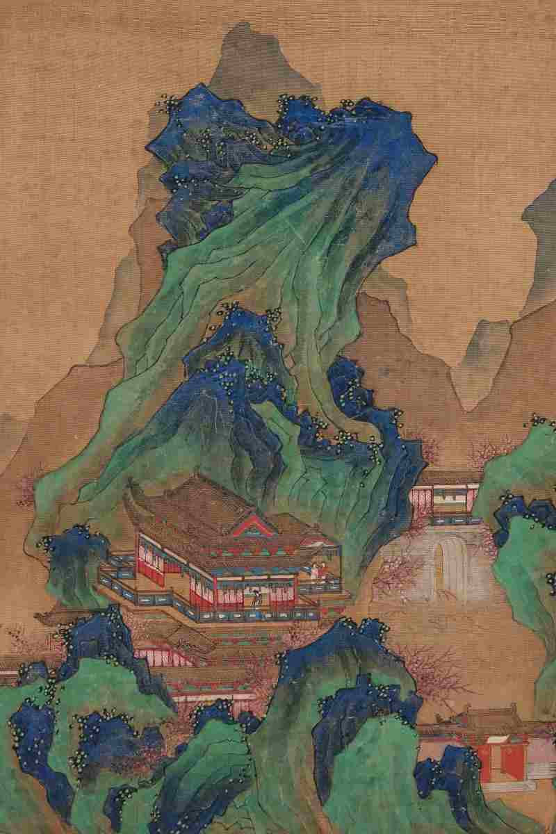 臣 趙伯駒 恭上 | A mountainous landscape inscribed Zhao Boju 臣 趙伯駒 恭上 - 图8