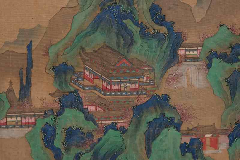 臣 趙伯駒 恭上 | A mountainous landscape inscribed Zhao Boju 臣 趙伯駒 恭上 - 图10