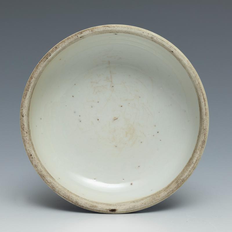 A blue and white 'hundred boys' circular box and cover - 图5