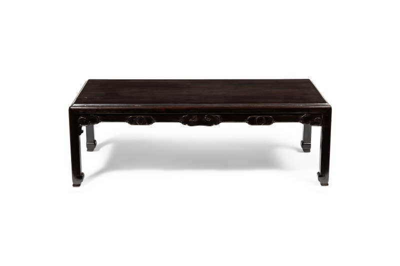 A zitan kang table, Kangzhuo