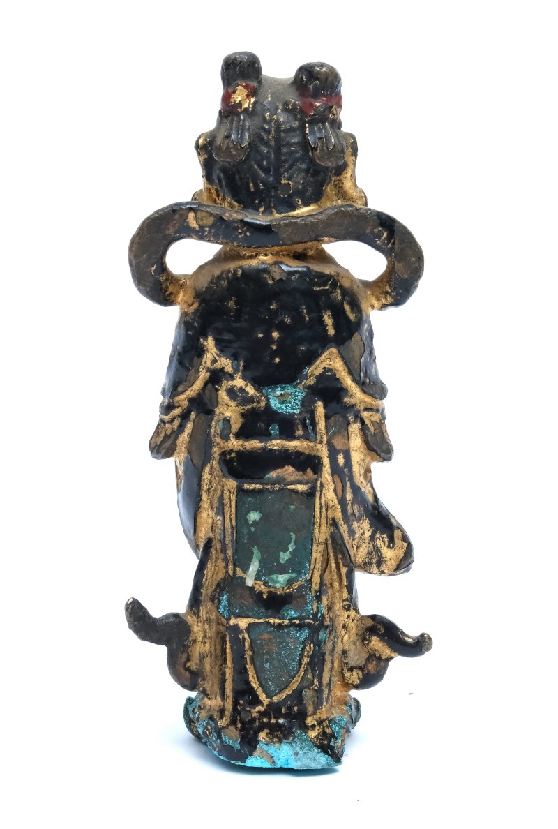 A group of five small bronze figures - 图5