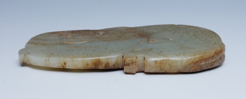 A large jade 'qylin' amulet - 图7