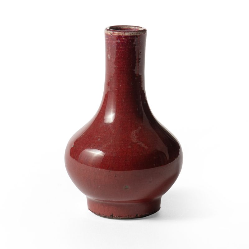 Two small flambé-glazed bottle vases - 图4