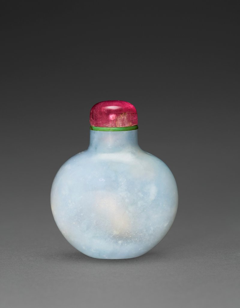 1770-1850年 翠玉光素鼻煙壺  1770-1850 - 图1