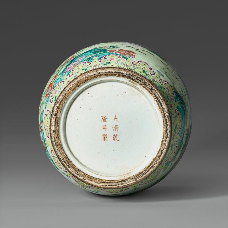 民國 粉彩三陽開泰大瓶  REPUBLIC PERIOD - 图4