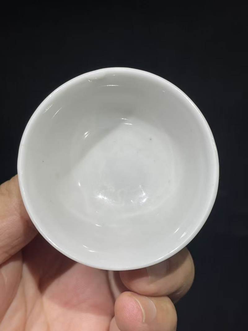 民国刘润民定烧粉彩花卉杯2只 - 图10