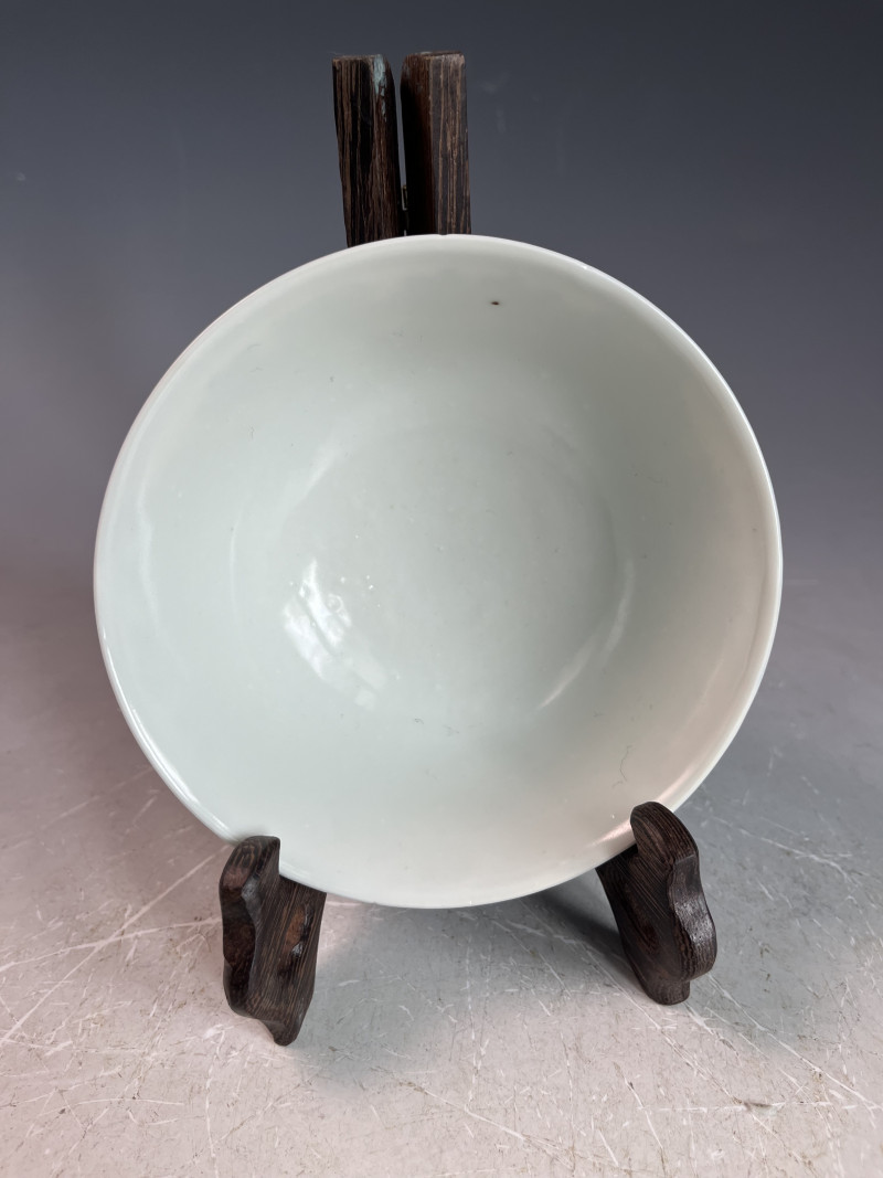 清 光绪 花卉纹碗 - 图4