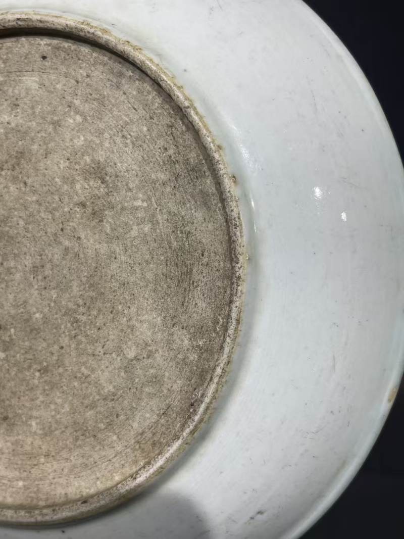 清青花釉里红鱼纹盘 - 图8