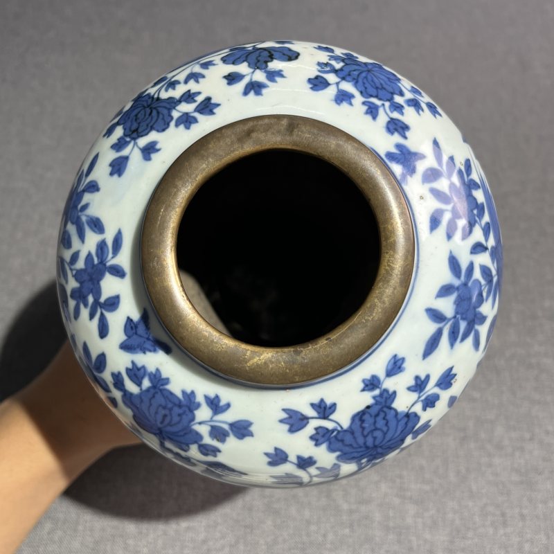 明万历青花花鸟尊 - 图10