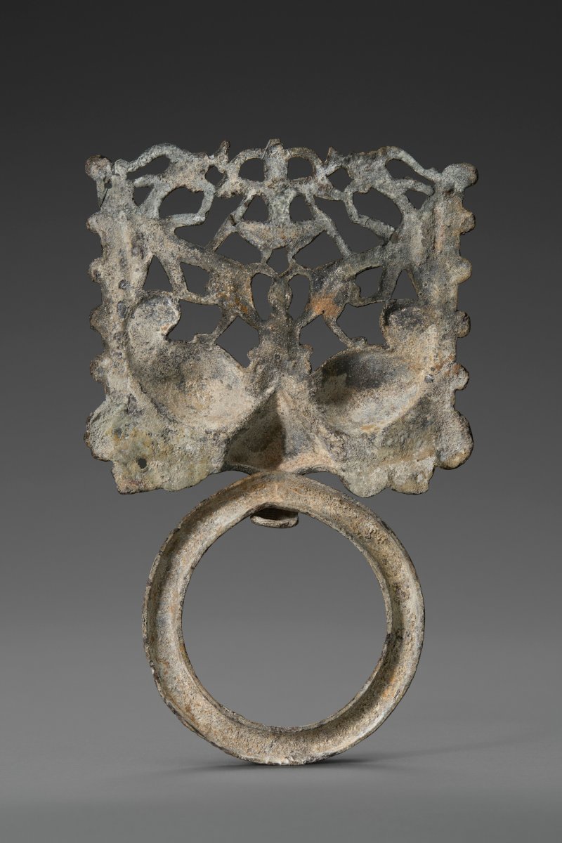 北魏 公元四至五世紀 銅饕餮紋鋪首啣環  NORTHERN WEI DYNASTY, 4TH-5TH CENTURY - 图2