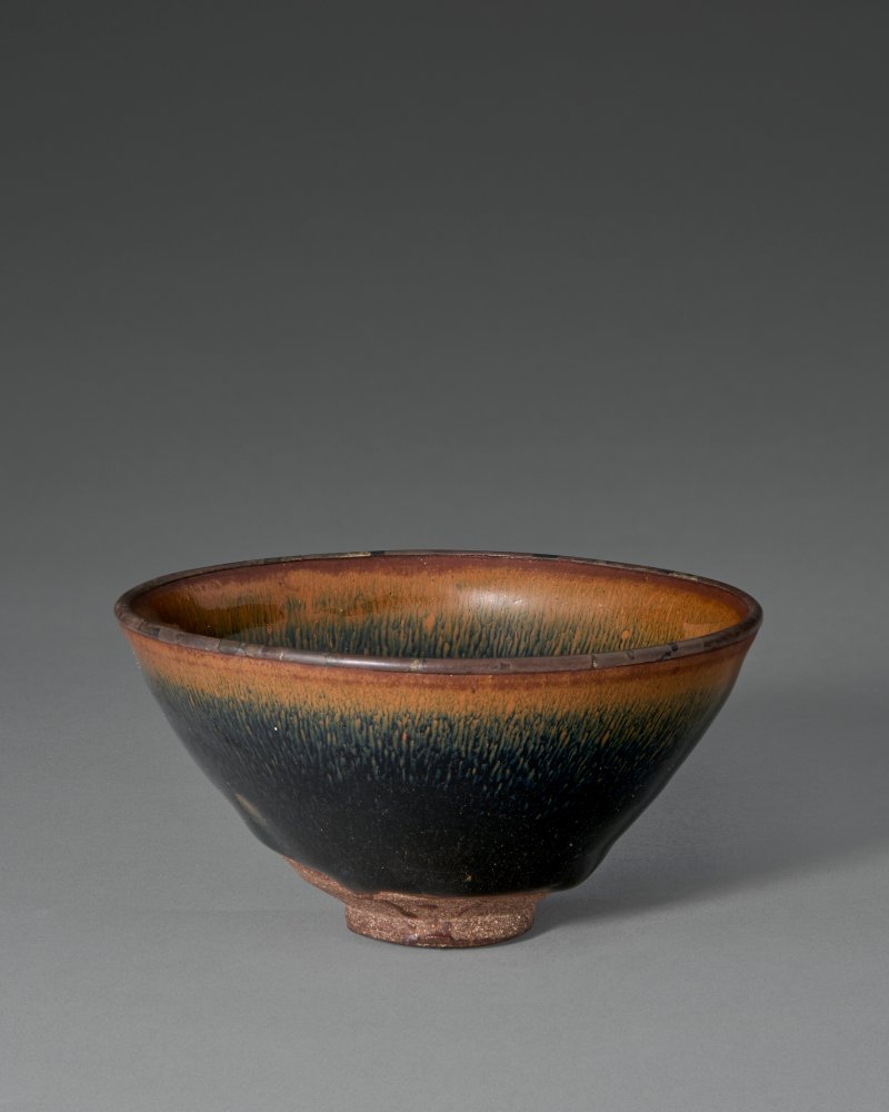 南宋 建窯黑釉兔毫盞  SOUTHERN SONG DYNASTY (1127-1279) - 图1