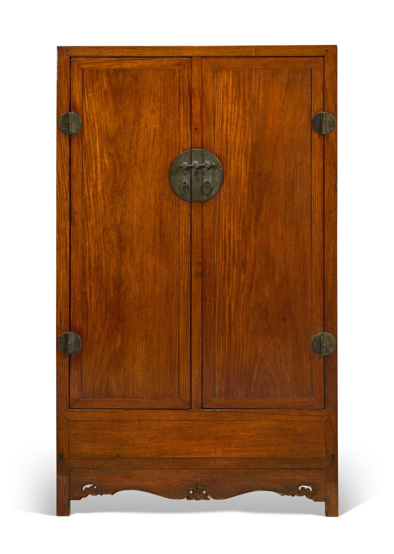十七/十八世紀 黃花梨方角櫃一對  17TH-18TH CENTURY - 图2
