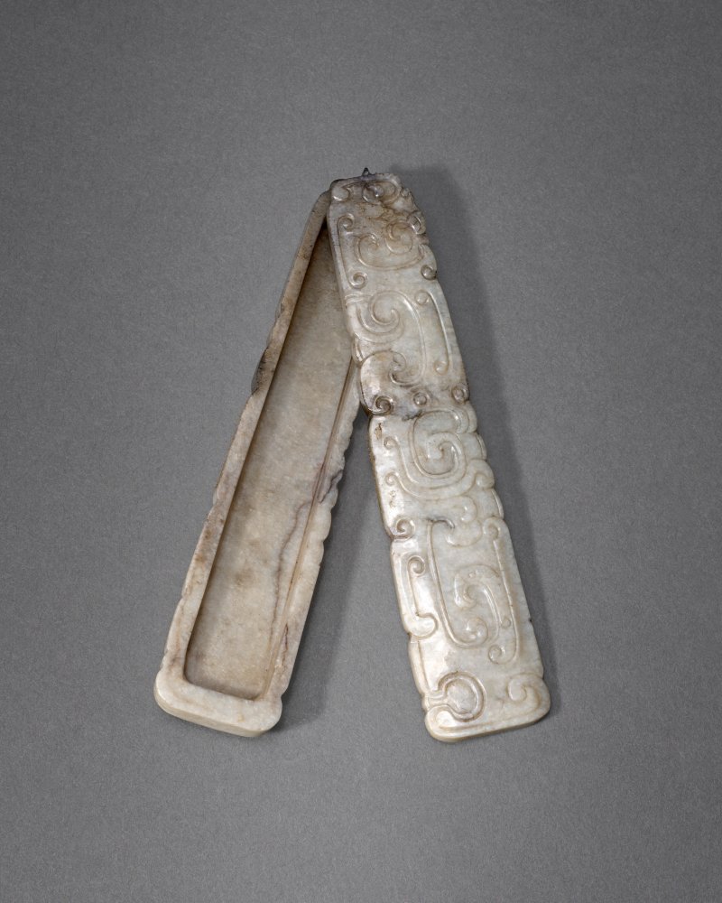 元/明 灰玉仿古壺式袖珍小瓶  YUAN-MING DYNASTY (1279-1644) - 图4