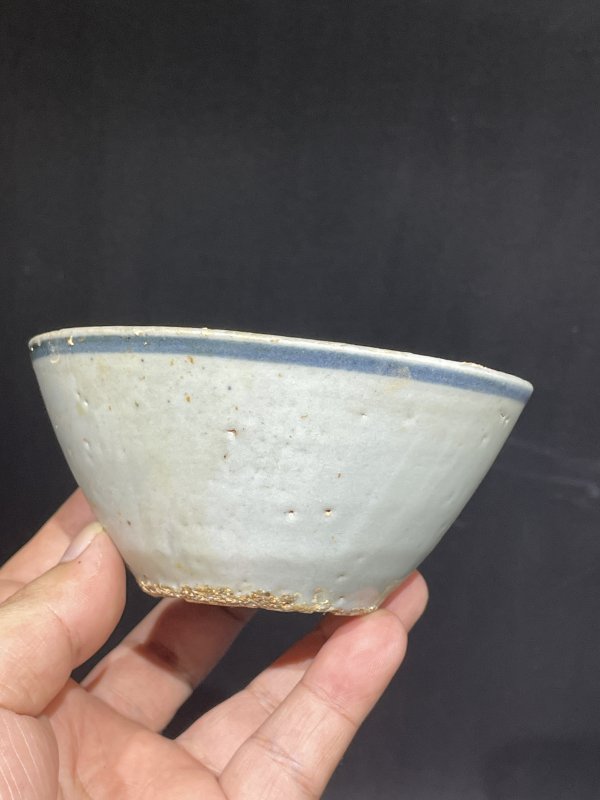 清 碗 烟灰缸两件一组 - 图4