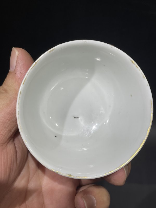 清乾隆 广珐琅人物杯碟一组 - 图11