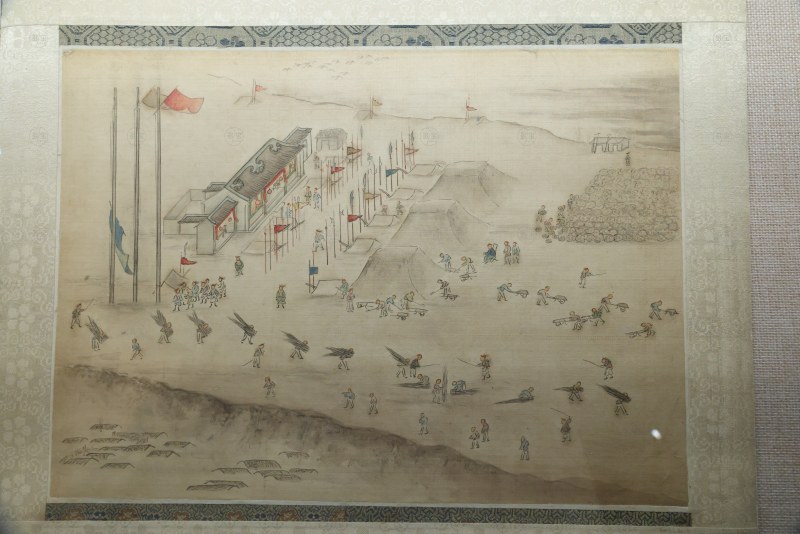 清 黄河修堤图 - 图10