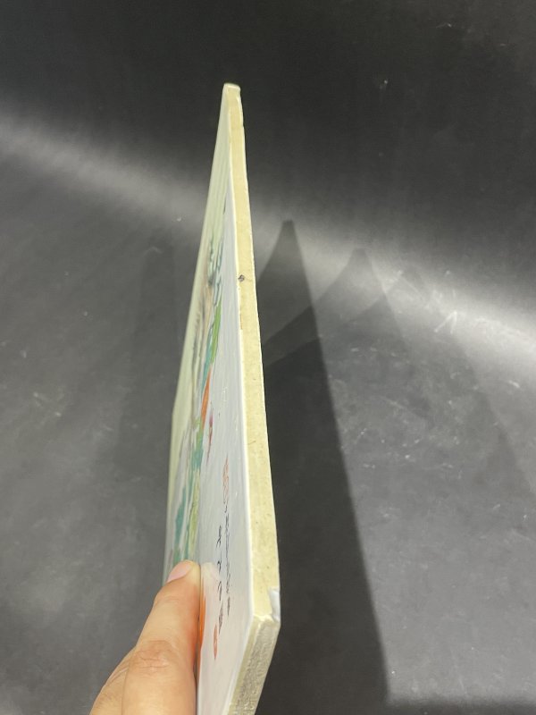 解放后 粉彩诗文花蝶纹瓷板 - 图8