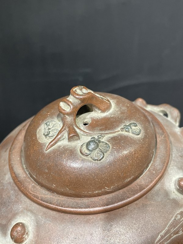 老紫砂壶一把 - 图7