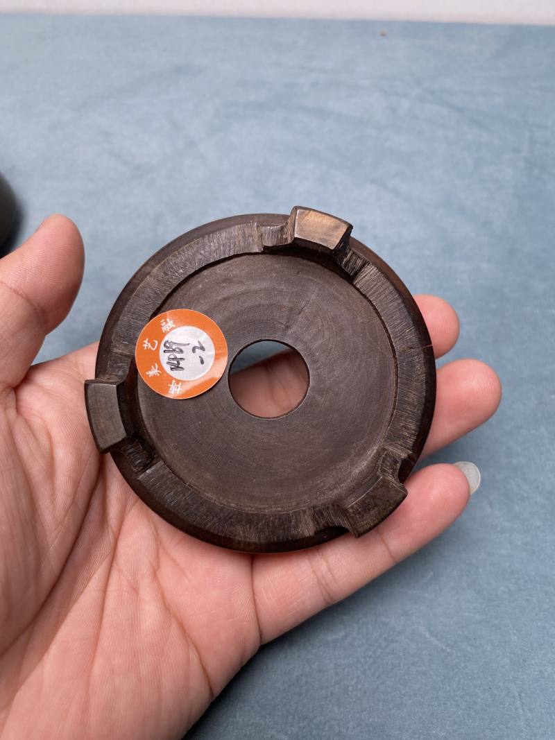清 “石叟”款铜错银丝文房器一组六件 - 图27