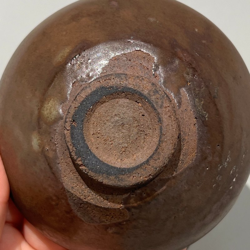 明代 建窑灰皮釉盏 - 图8