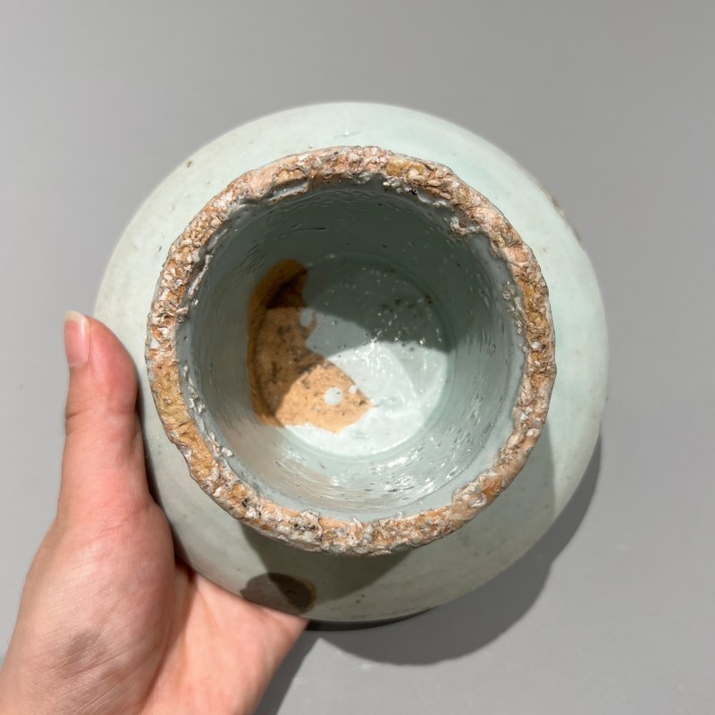 李朝 白釉高足豆 - 图6