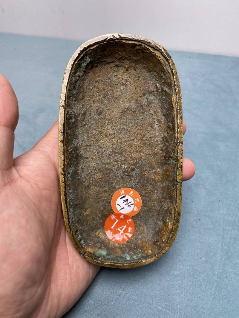 清乾隆 铜马头明王立像 - 图15