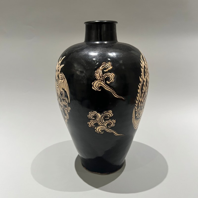 明代 吉州窑四风纹梅瓶 - 图6