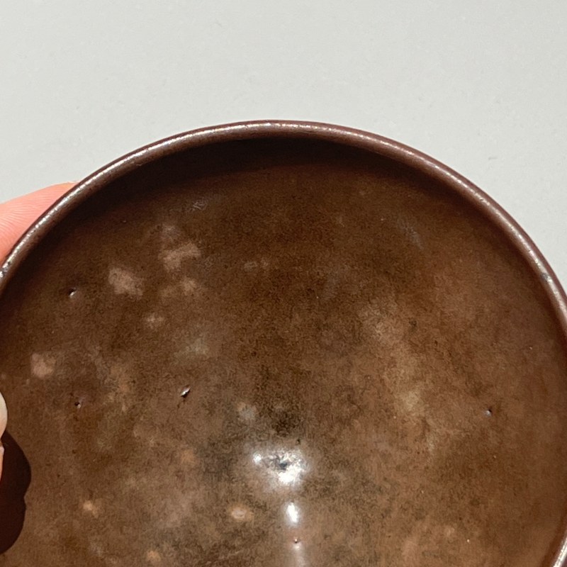 明代 建窑灰皮釉盏 - 图6