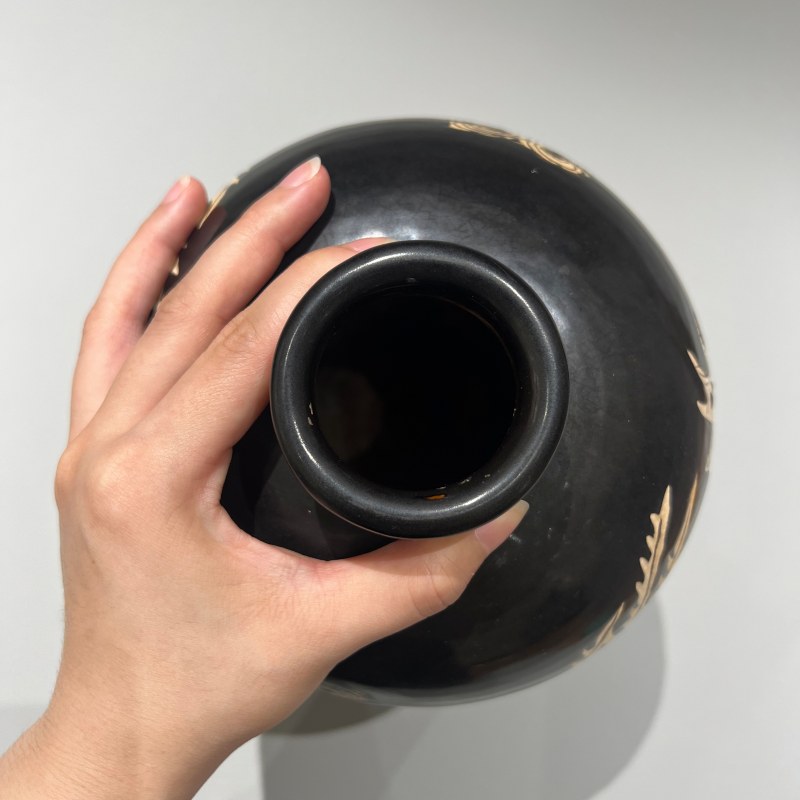 明代 吉州窑四风纹梅瓶 - 图7