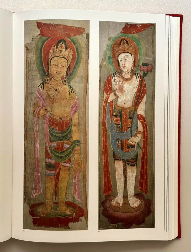 1982-1984年 大英博物馆藏《西域美术》敦煌绘画1&2册 - 图12