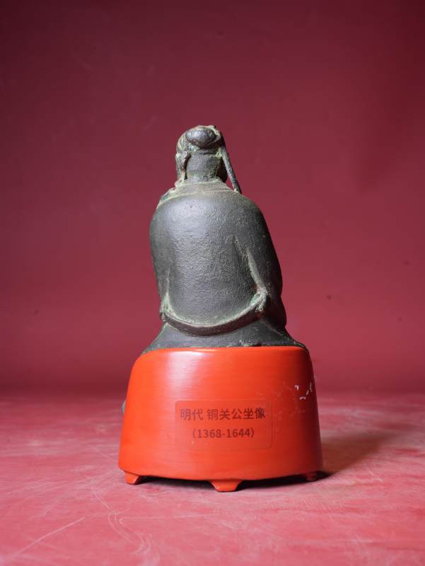 明代 铜关公 - 图4
