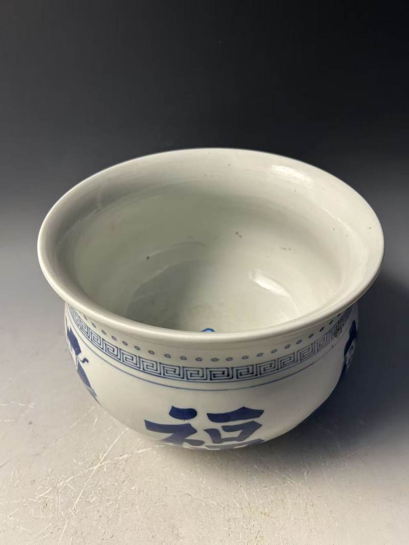 清康熙 福禄寿香炉 - 图4