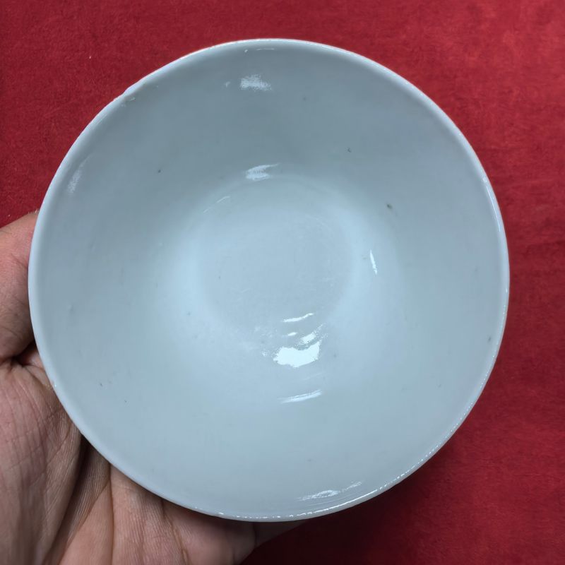 清光绪 青花缠枝莲纹三才盖碗 - 图12
