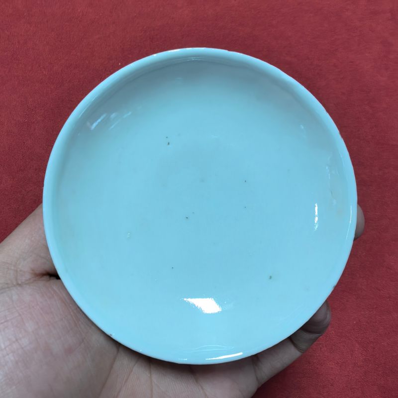 清光绪 青花缠枝莲纹三才盖碗 - 图17