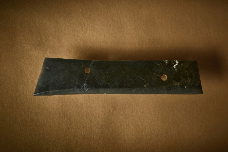 新石器時代 齊家文化 玉刀 - 图2