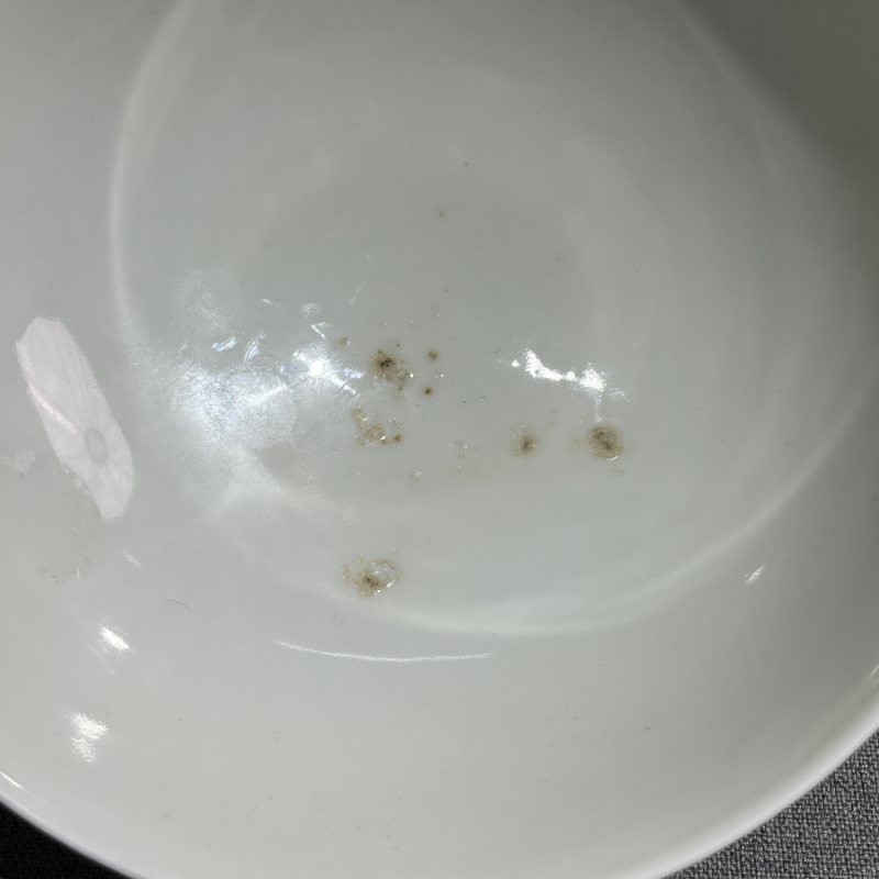 清宣统粉彩花卉碗一对 - 图9