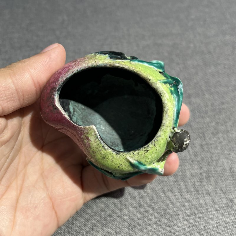 清中期桃花洞釉水呈 - 图7