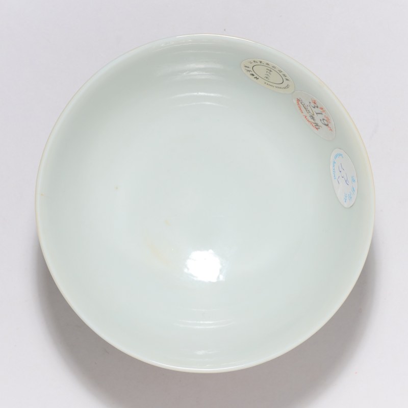 清宣统 粉彩花卉纹碗 - 图4