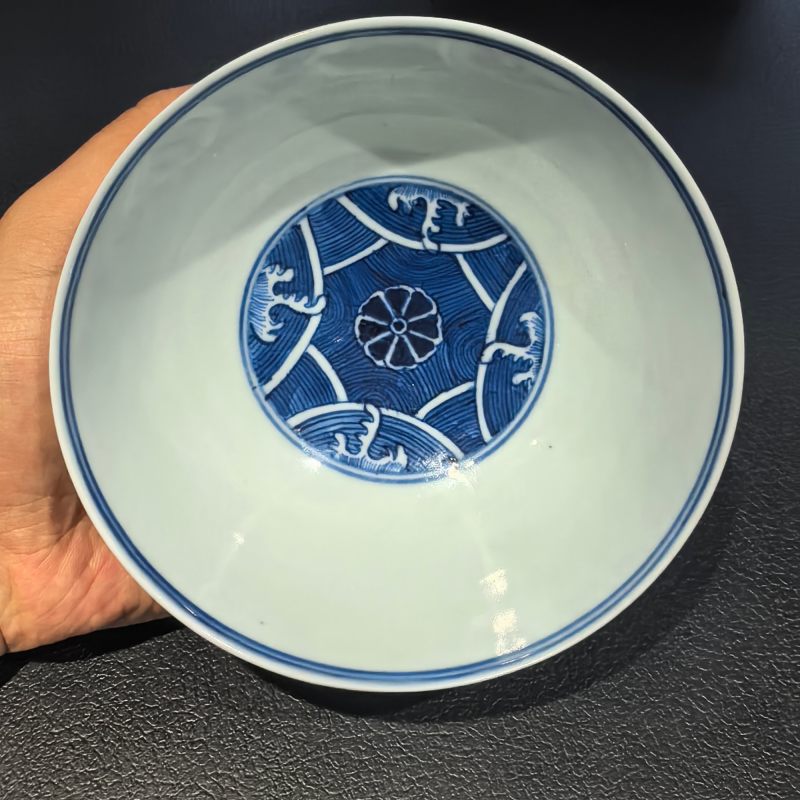 清光绪 青花龙纹碗 - 图7