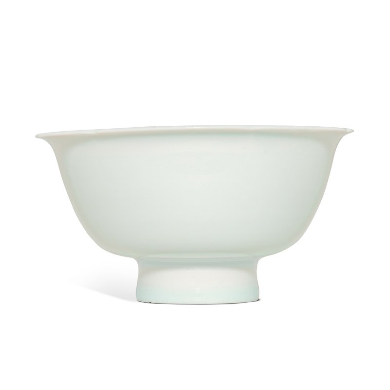 南宋 青白釉葵口盌 - 图2