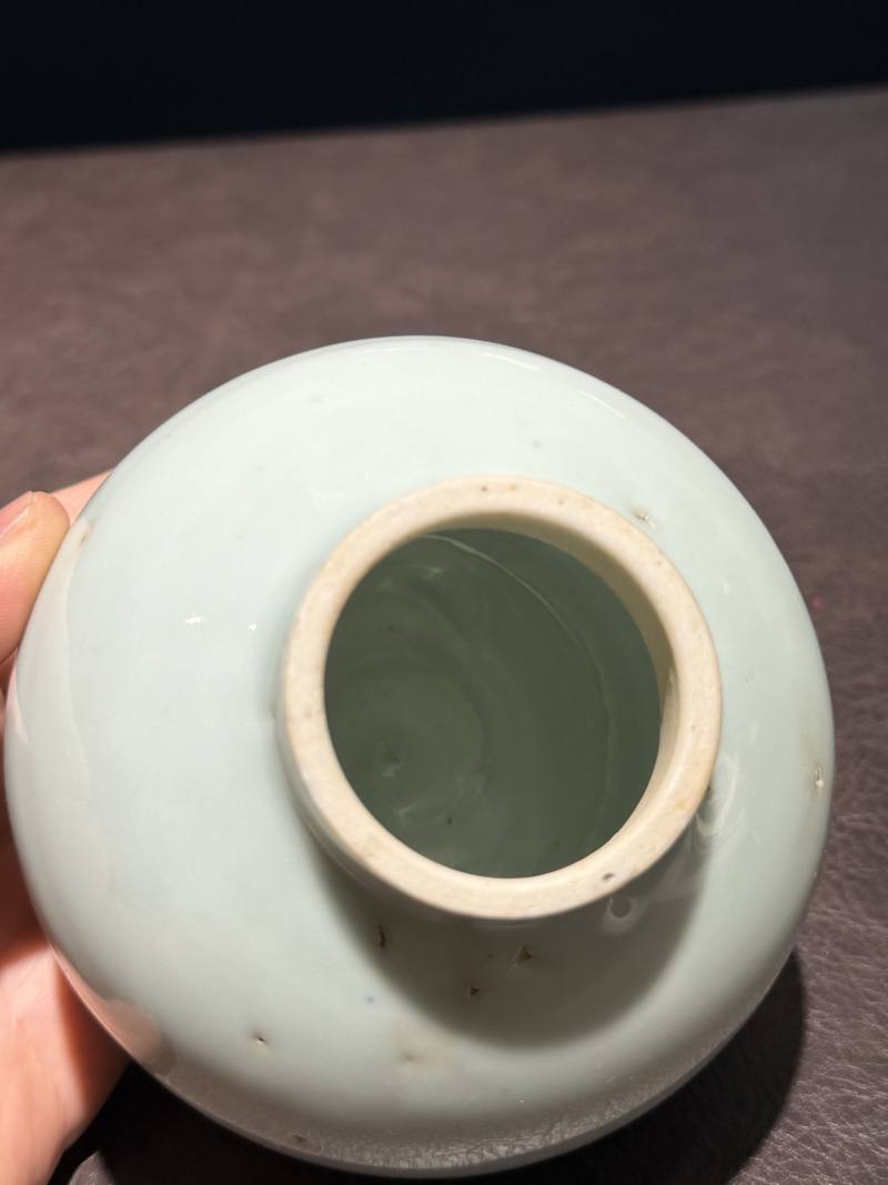 明 甜白釉嘟噜罐 - 图11