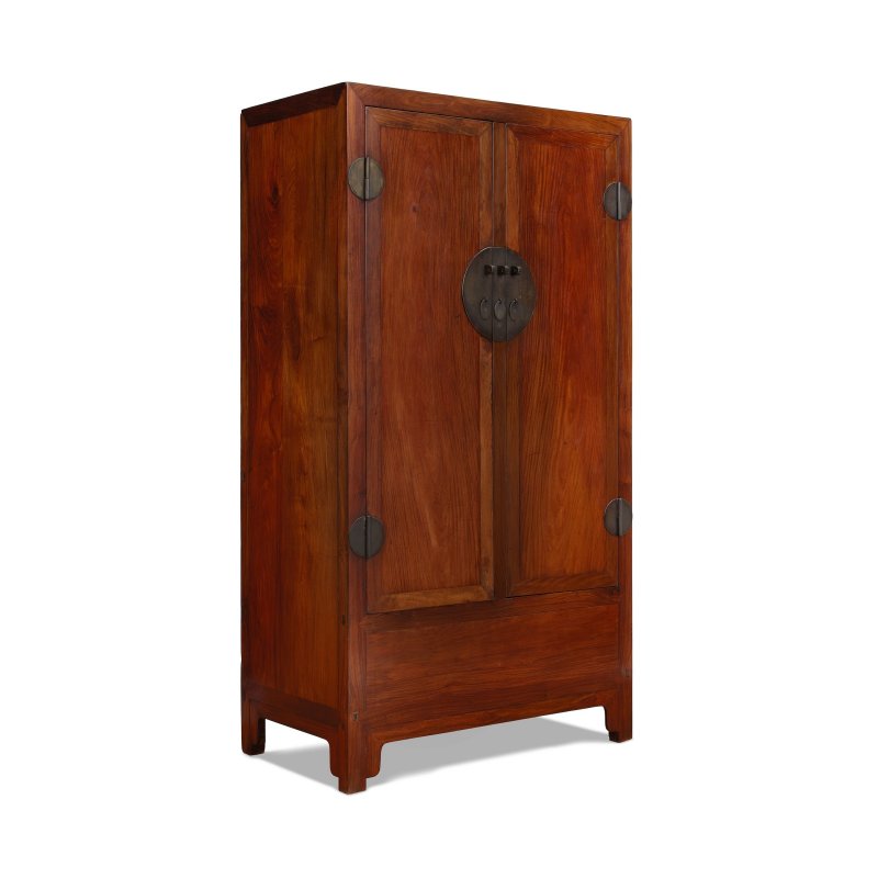 十九世紀 黃花梨方角櫃 | A HUANGHUALI SQUARE-CORNER CABINET - 图2